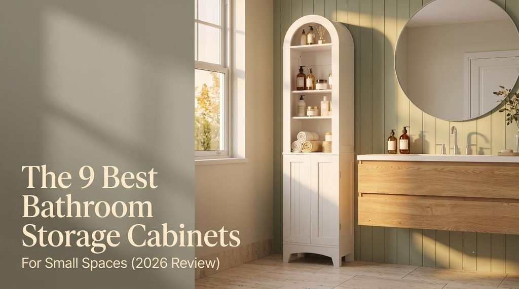 The 9 Best Bathroom Storage Cabinets for Small Spaces (2026 Review)