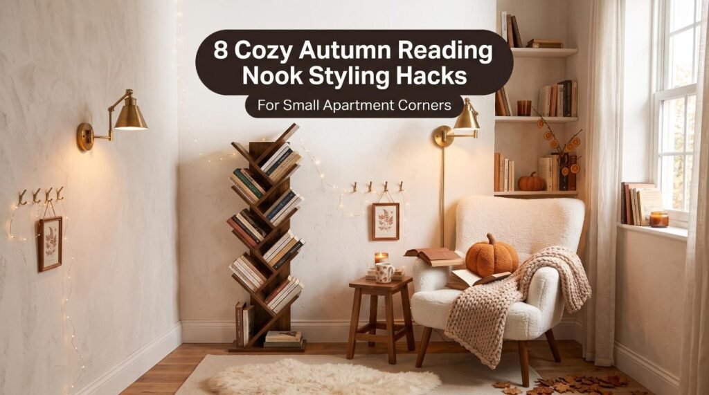 8 Cozy Autumn Reading Nook Styling Hacks for Small Apartment Corners