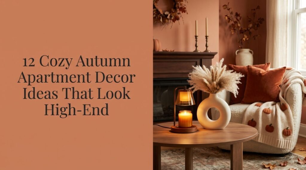 12 Cozy Autumn Apartment Decor Ideas That Look High-End