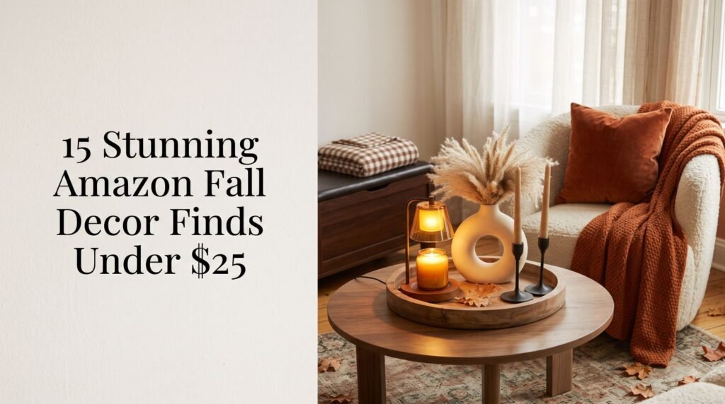 15 Stunning Amazon Fall Decor Finds Under $25