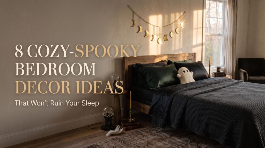 8 Cozy-Spooky Bedroom Decor Ideas That Don’t Ruin Your Sleep