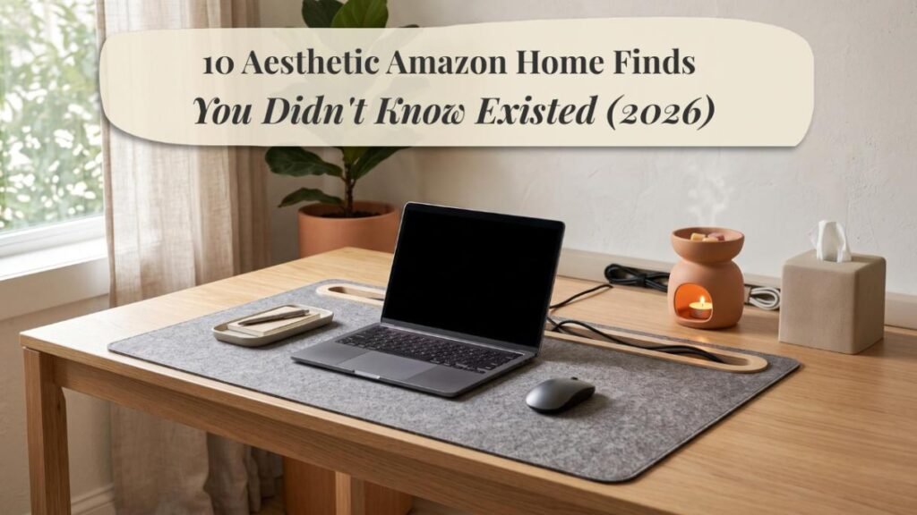10 Aesthetic Amazon Home Finds You Didn't Know Existed (2026)