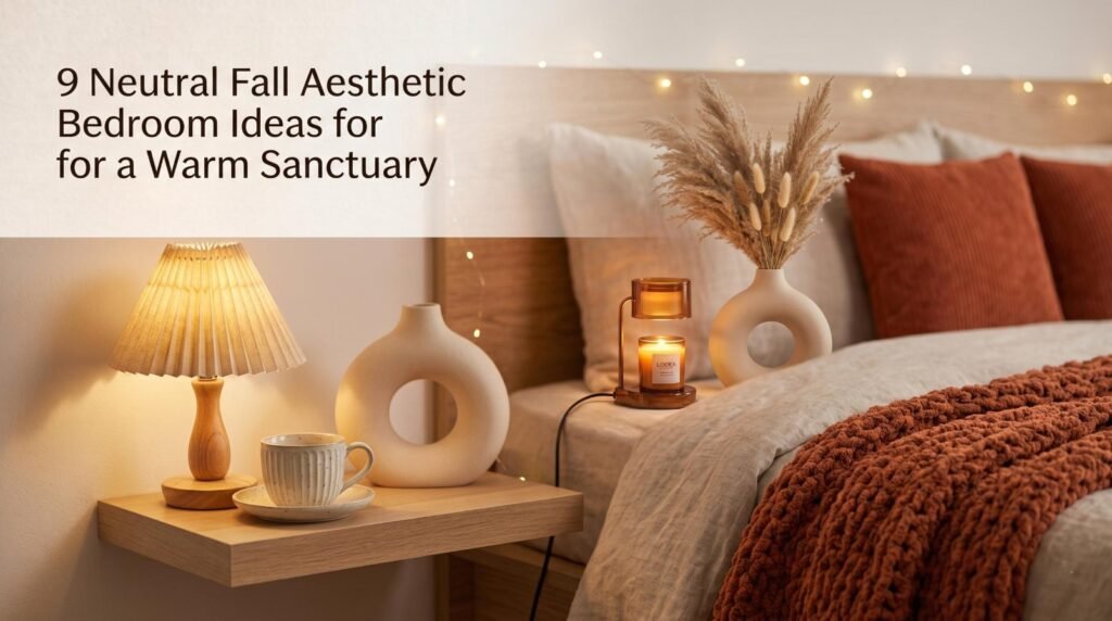 9 Neutral Fall Aesthetic Bedroom Ideas for a Warm Sanctuary