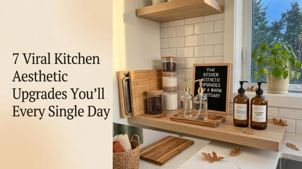 7 Viral Kitchen Aesthetic Upgrades You’ll Use Every Single Day